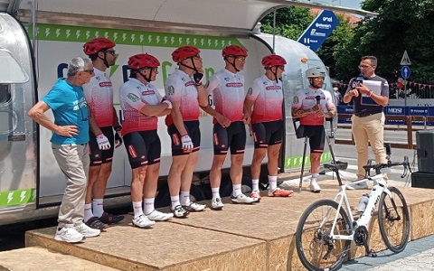 Giro-E Roberto Maggioni e Rovagnati Prosciutto Cotto Gran Biscotto Formaggilandia2